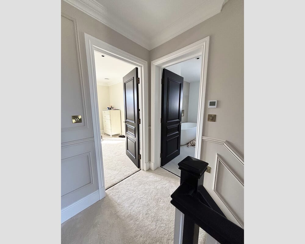 838x1981x44mm (33") Kent Black - Prefinished Internal Doors